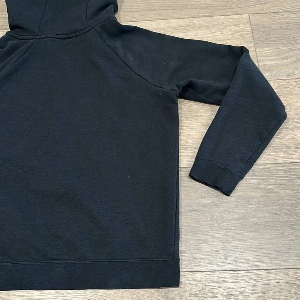 NIKE Black‎ Sportswear Club Fleece Pullover Hoodie Active Lounge Sweatshirt Sz M
